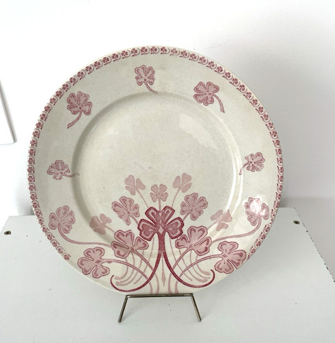 Assiètte plate lunéville - plate,