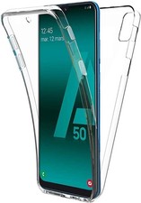 Coque pour Samsung Galaxy A50 360° Transparente Antichoc | Intégrale
