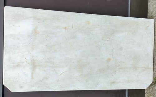 Plaque marbre blanc veine - de,