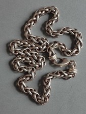 Vintage Collier gros maille en