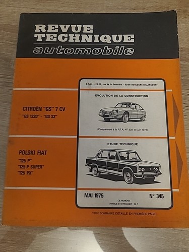 Revue technique auto citroën - revue,