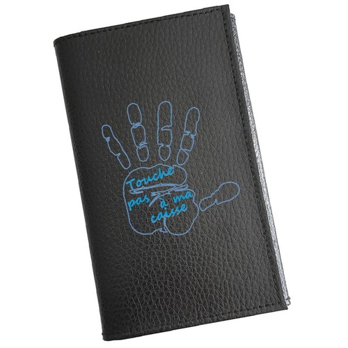 Etui porte carte grise noir - carte,