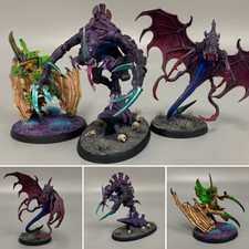 Ensemble de Synapse Tyranides Warhammer 40K Broodlord/Prime/Parasite de Mortrex