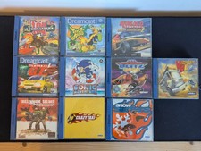 Lot 10 jeux Dreamcast - avec