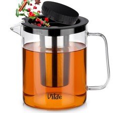 Théière en verre résistant