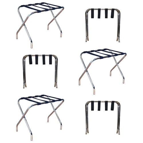 Porte bagages pliant métal - 6x,