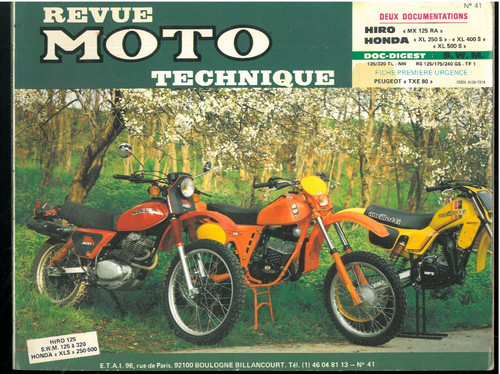 Revue moto technique rmt - revue,