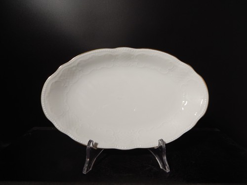 Plateau ovale porcelaine - plateau,