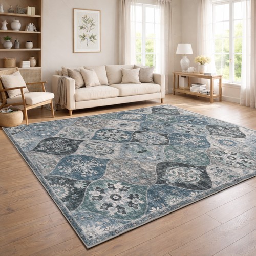 Tapis vintage boho moderne - vintage,