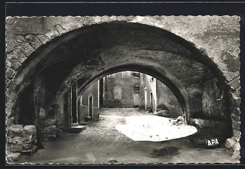 Cpa genolhac arceau 1964 - cpa, genolhac,