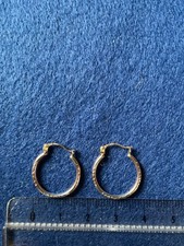 creoles 3 ors or 9 carats