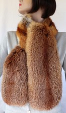 Fourrure Écharpe Renard Roux