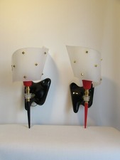 pair of guariche rockabbilly wall appliques 