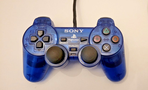 Manette sony playstation bleue - sony,