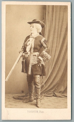 Cdv 1865 virginie - 1865, déjazet