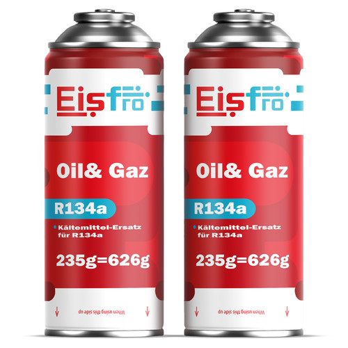 Réfrigérant eisfro r134a - 2x,