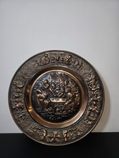 Copper Rejected Metal Wall Plate - Tavern Scene