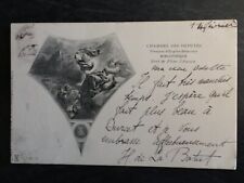 75 PARIS CHAMBER OF DEPUTES LIBRARY FRESCOES EUGENE DELACROIX ANCIENT PLINY 683