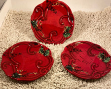 Tracy Porter, Winter Collection,  Canape'  Plates Set of 3