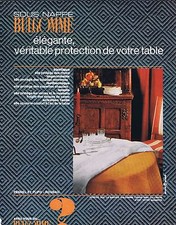 1968 Advertising 016 Bulgomme Under Tablecloth Advertising