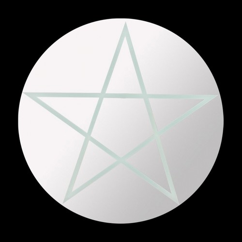 Miroir ronde pentacle - ronde,