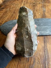 Archéologie & Biface & Livre de Beurre Silex Pierre & Préhistoire & Outil