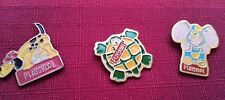 Pin's Animals Lot of 3 Pins (Dog Turtle Mouse) Playskool Toy (14)