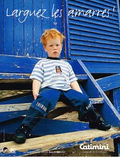 ADVERTISING 025 1999 CATIMINI children's clothing