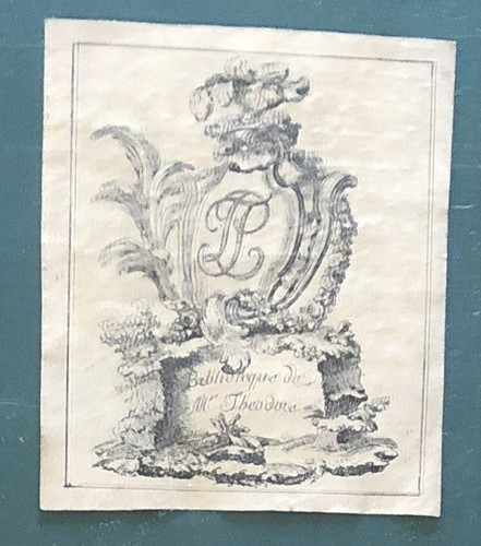 Libris - xviiie), ex-libris