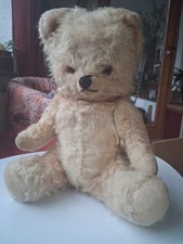  OURS EN PELUCHE ANCIEN 38cm