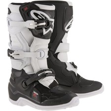 Bottes Alpinestars Tech 7S Jeunes 4 Noires/Blanches 2015017-12-4