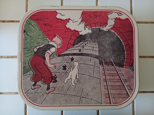 Boîte biscuits métal - boÎte, a