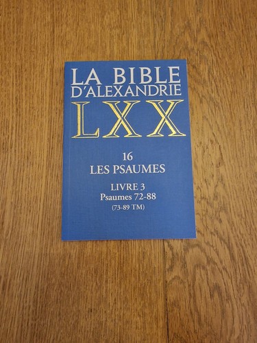 Bible alexandrie 16 - la,