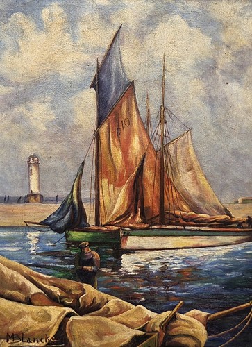 Tableau huile sur toile - tableau,
