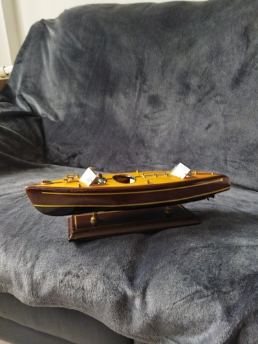 Ancien bateau vedette 1938 - bateau,