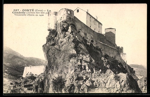 Cpa corté corse - cpa, /corse,