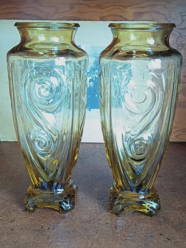 Paire vases anciens - de,