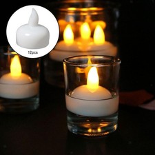 Lot de 12 bougies chauffe-plat