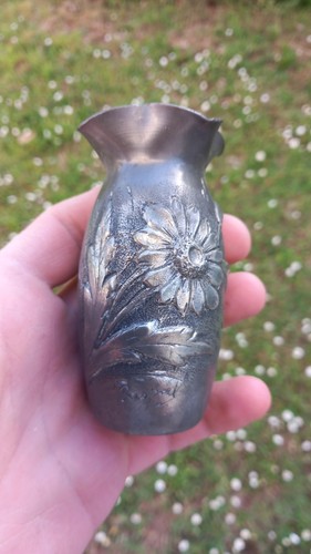 Vase etain art - etain, xxe