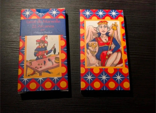 Tarot marseille stylisé - tarot, de