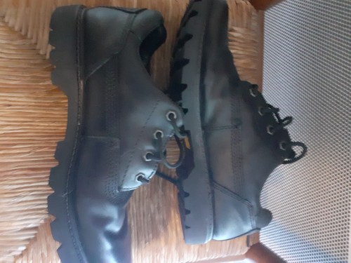 Chaussure cuir caterpillar - cuir,