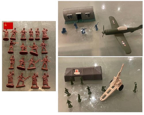 Anciens soldats plastique - anciens,