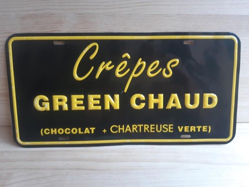 Plaque tole métal - , crèpes
