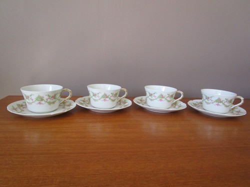 Tasses thé sous - tasses, à