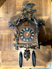 ANCIEN COUCOU EN BOIS