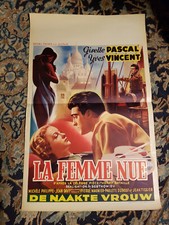 Affiche [Belge] 1949 LA FEMME