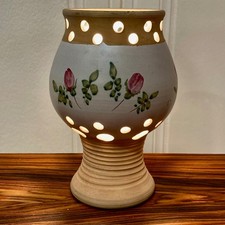 LAMPE EN TERRE CUITE "DESIGN