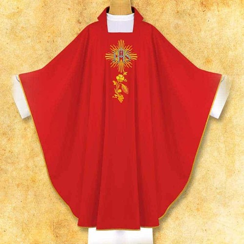 Chasuble brodée