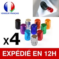 X4 Bouchon Valve Chrome Bleu