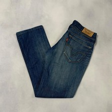 Levi's Jeans Levi 470 Straight Fit Denim Trousers Women's 28